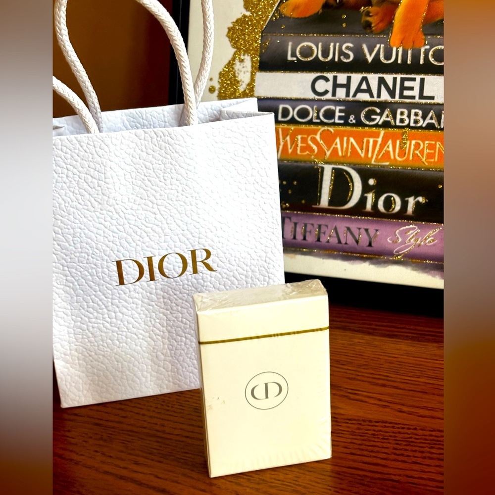 NIB CHRISTIAN DIOR JOY PLAYING CARDS - FULL DECK SEALED - Picture 2 of 2